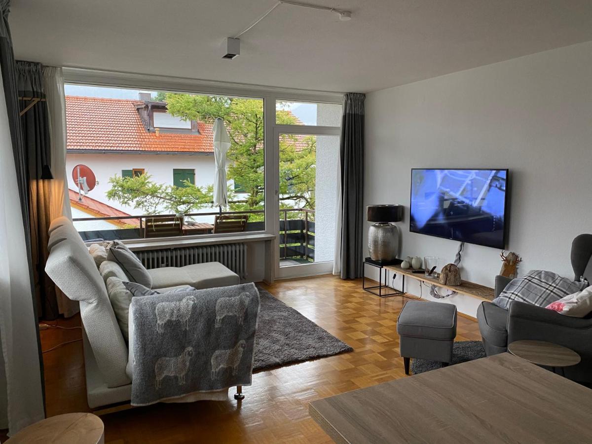 Ludwigslust - Ferienappartement Mit Bergblick 施万高 外观 照片