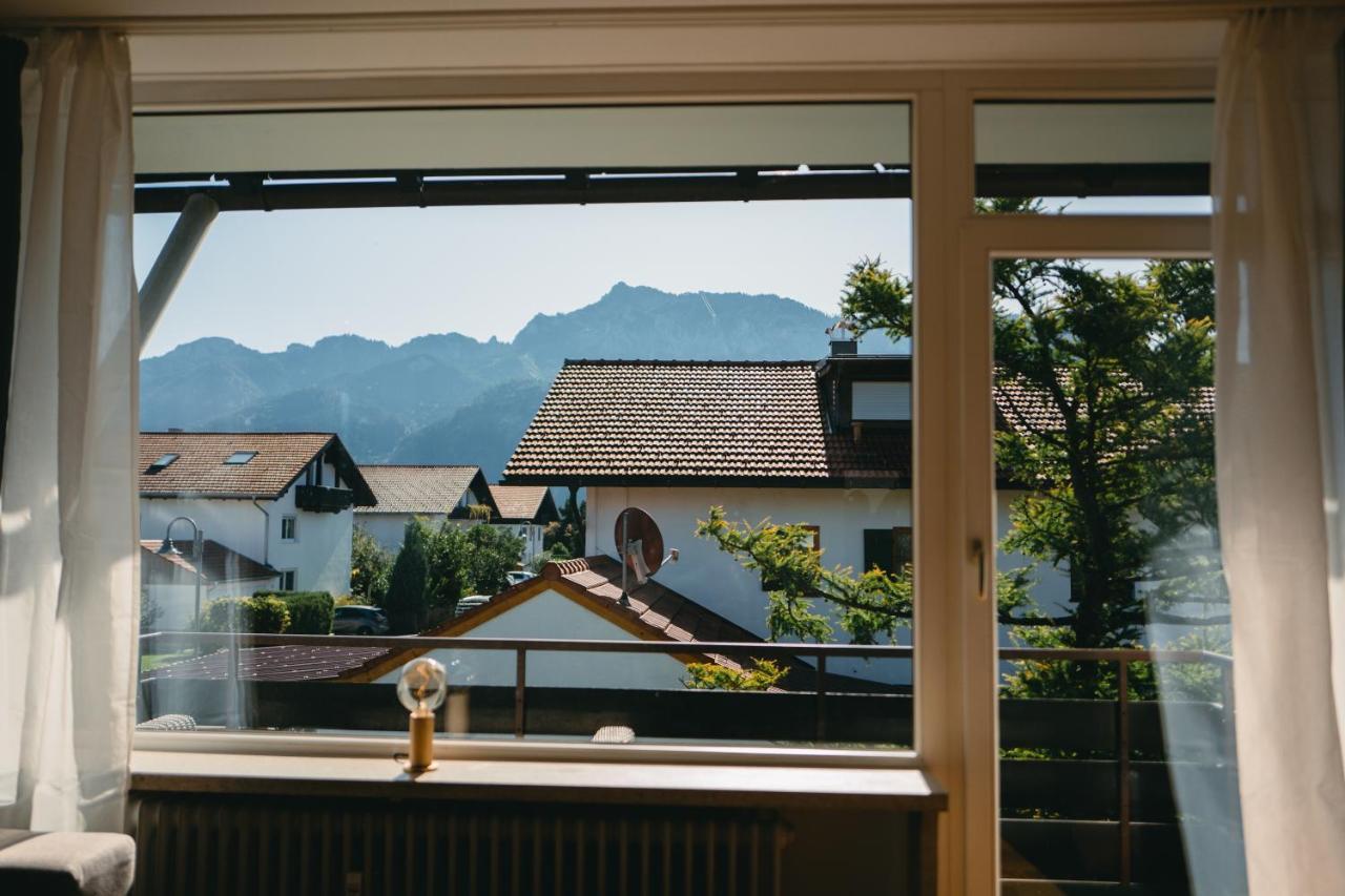 Ludwigslust - Ferienappartement Mit Bergblick 施万高 外观 照片