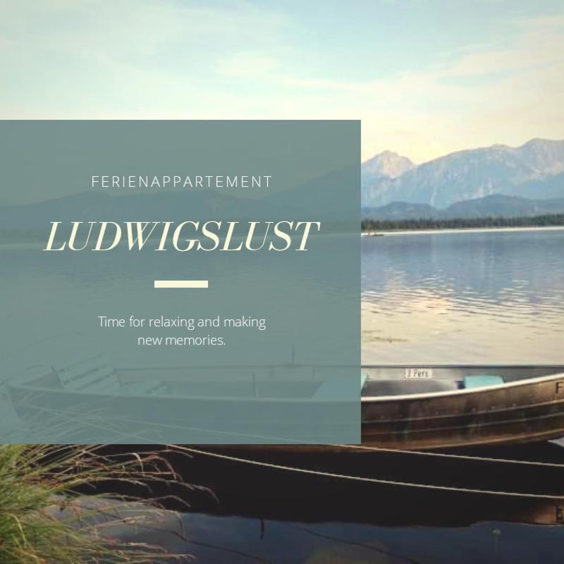 Ludwigslust - Ferienappartement Mit Bergblick 施万高 外观 照片